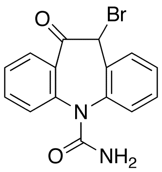 10-Bromo Oxcarbazepine - Chemical structure and product image