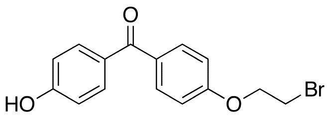 4-(2-Bromoethoxy)-4-hydroxybenzophenone - Chemical structure and product image