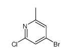 4-Bromo-6-chloropicoline - Chemical structure and product image