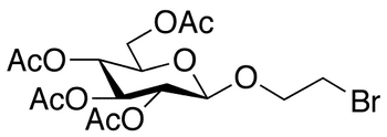 2-Bromoethyl 2,3,4,6-Tetra-O-acetyl-beta-D-glucopyranoside - Chemical structure and product image