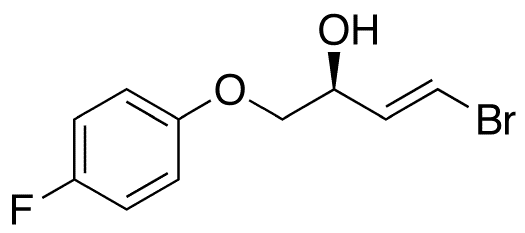 (2S,3E)-4-Bromo-1-(4-fluorophenoxy)-3-buten-2-ol - Chemical structure and product image