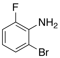 2-Bromo-6-fluoroaniline - Chemical structure and product image