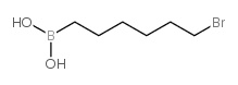 6-Bromohexylboronic acid - Chemical structure and product image