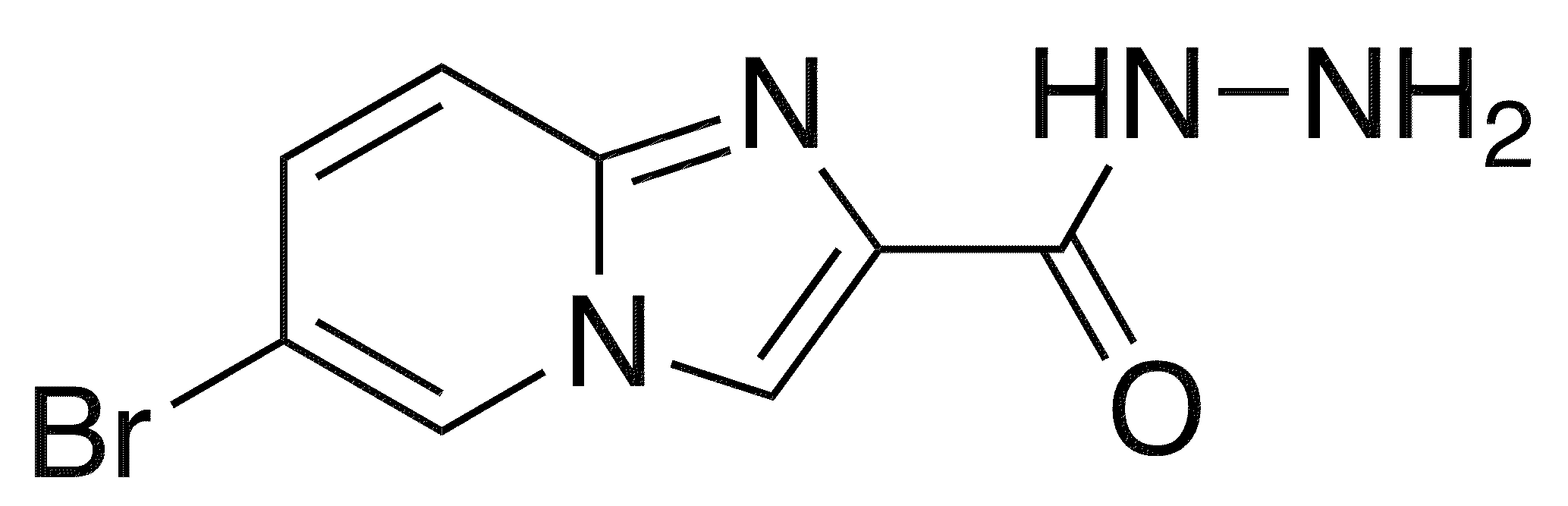 6-Bromo-imidazo[1,2-a]pyridine-2-carbohydrazide - Chemical structure and product image
