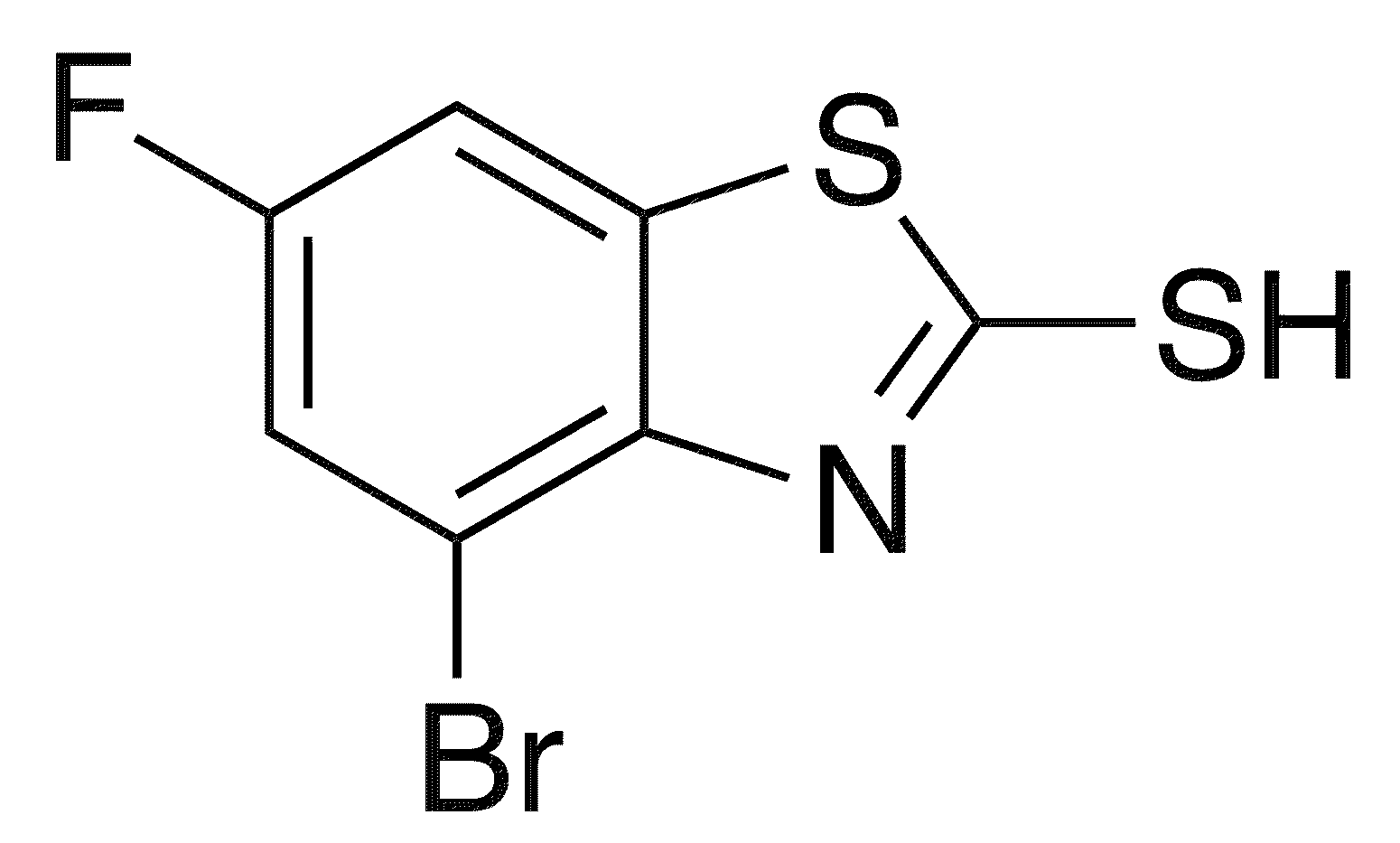 4-Bromo-6-fluoro-1,3-benzothiazole-2-thiol - Chemical structure and product image