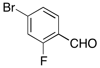 4-Bromo-2-fluorobenzaldehyde - Chemical structure and product image