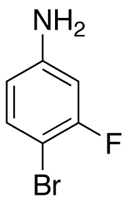 4-Bromo-3-fluoroaniline - Chemical structure and product image