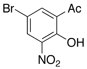 1-(5-Bromo-2-hydroxy-3-nitrophenyl)ethanone - Chemical structure and product image