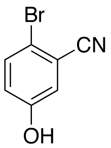 2-Bromo-5-hydroxybenzonitrile - Chemical structure and product image