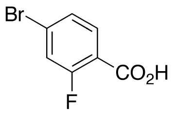 4-Bromo-2-fluorobenzoic Acid - Chemical structure and product image