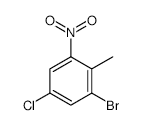 2-Bromo-4-chloro-6-nitrotoluene - Chemical structure and product image