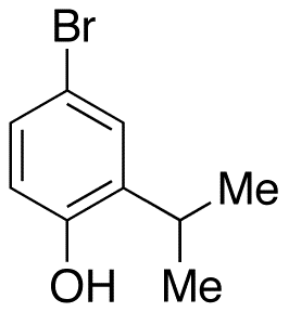 4-Bromo-2-(1-methylethyl)phenol - Chemical structure and product image