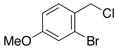 2-Bromo-4-methoxybenzyl Chloride 75% (+ regioisomers) - Chemical structure and product image