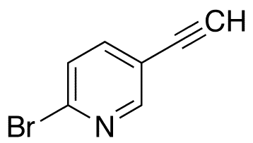 2-Bromo-5-ethynylpyridine - Chemical structure and product image
