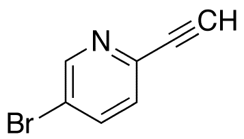 5-Bromo-2-ethynylpyridine - Chemical structure and product image