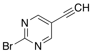 2-Bromo-5-ethynylpyrimidine - Chemical structure and product image
