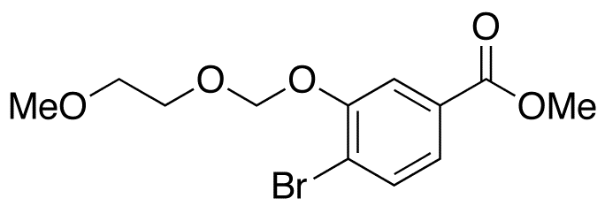 4-Bromo-3-[(2-methoxyethoxy)methoxy]benzoic Acid Methyl Ester - Chemical structure and product image