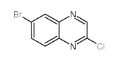 6-Bromo-2-chloroquinoxaline - Chemical structure and product image