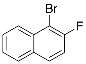 1-Bromo-2-fluoronaphthalene - Chemical structure and product image