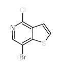 7-Bromo-4-chlorothieno[3,2-c]pyridine - Chemical structure and product image