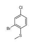 2-Bromo-4-chlorothioanisole - Chemical structure and product image