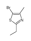 5-Bromo-2-ethyl-4-methylthiazole - Chemical structure and product image