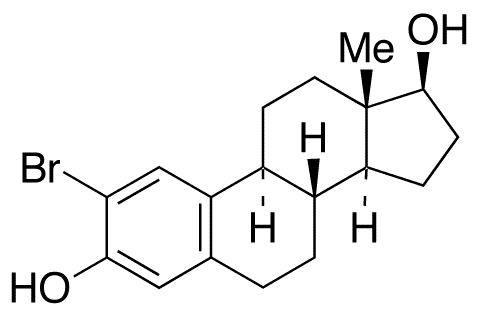 2-Bromo 17beta-Estradiol - Chemical structure and product image