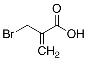 2-(Bromomethyl)acrylic Acid - Chemical structure and product image
