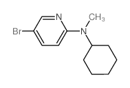 5-Bromo-2-(N-cyclohexyl-N-methylamino)pyridine - Chemical structure and product image
