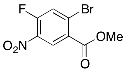 2-Bromo-4-fluoro-5-nitrobenzoic Acid Methyl Ester - Chemical structure and product image