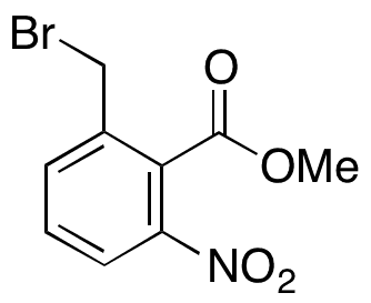 2-Bromomethyl-6-nitrobenzoic Acid Methyl Ester - Chemical structure and product image