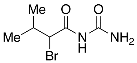 2-Bromo-3-methylbutyrylurea - Chemical structure and product image