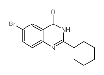 6-Bromo-2-cyclohexylquinazolin-4(3H)-one - Chemical structure and product image
