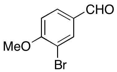 3-Bromo-4-methoxybenzaldehyde - Chemical structure and product image
