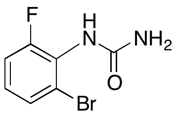 N-(2-Bromo-6-fluorophenyl)urea - Chemical structure and product image