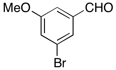 3-Bromo-5-methoxybenzaldehyde - Chemical structure and product image