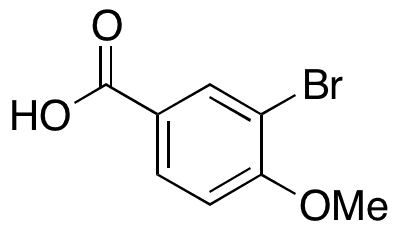 3-Bromo-4-methoxybenzoic Acid - Chemical structure and product image