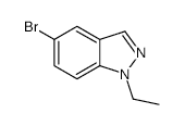 5-Bromo-1-ethylindazole - Chemical structure and product image