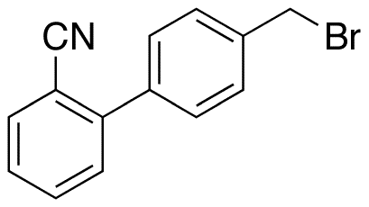 4-Bromomethyl-2-cyanobiphenyl - Chemical structure and product image