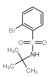 2-Bromo-N-tert-butylbenzenesulfonamide - Chemical structure and product image