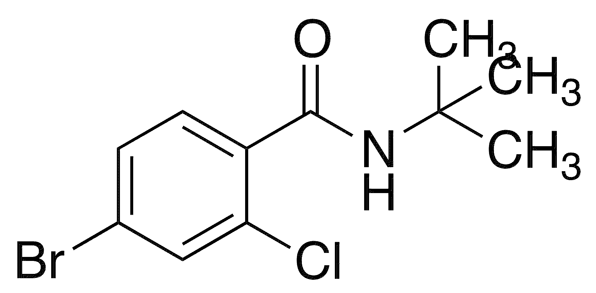 4-Bromo-N-tert-butyl-2-chlorobenzamide - Chemical structure and product image
