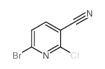 6-Bromo-2-chloronicotinonitrile - Chemical structure and product image