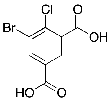 5-Bromo-4-chloroisophthalic Acid - Chemical structure and product image