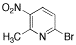 2-Bromo-6-methyl-5-nitropyridine - Chemical structure and product image