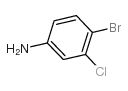 4-Bromo-3-chloroaniline - Chemical structure and product image