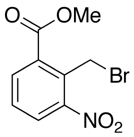 2-(Bromomethyl)-3-nitrobenzoic Acid Methyl Ester - Chemical structure and product image