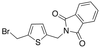 2-(Bromomethyl)-5-(phthalimidomethyl)thiophene - Chemical structure and product image