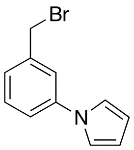 1-[3-(Bromomethyl)phenyl]-1H-pyrrole - Chemical structure and product image
