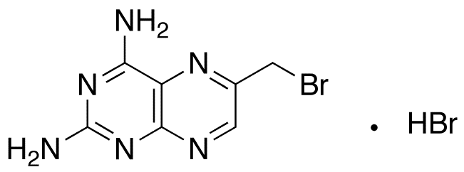 6-(Bromomethyl)-2,4-pteridinediamine Hydrobromide (Technical Grade) - Chemical structure and product image