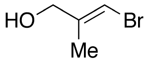 (E)-3-Bromo-2-methyl-2-propen-1-ol - Chemical structure and product image